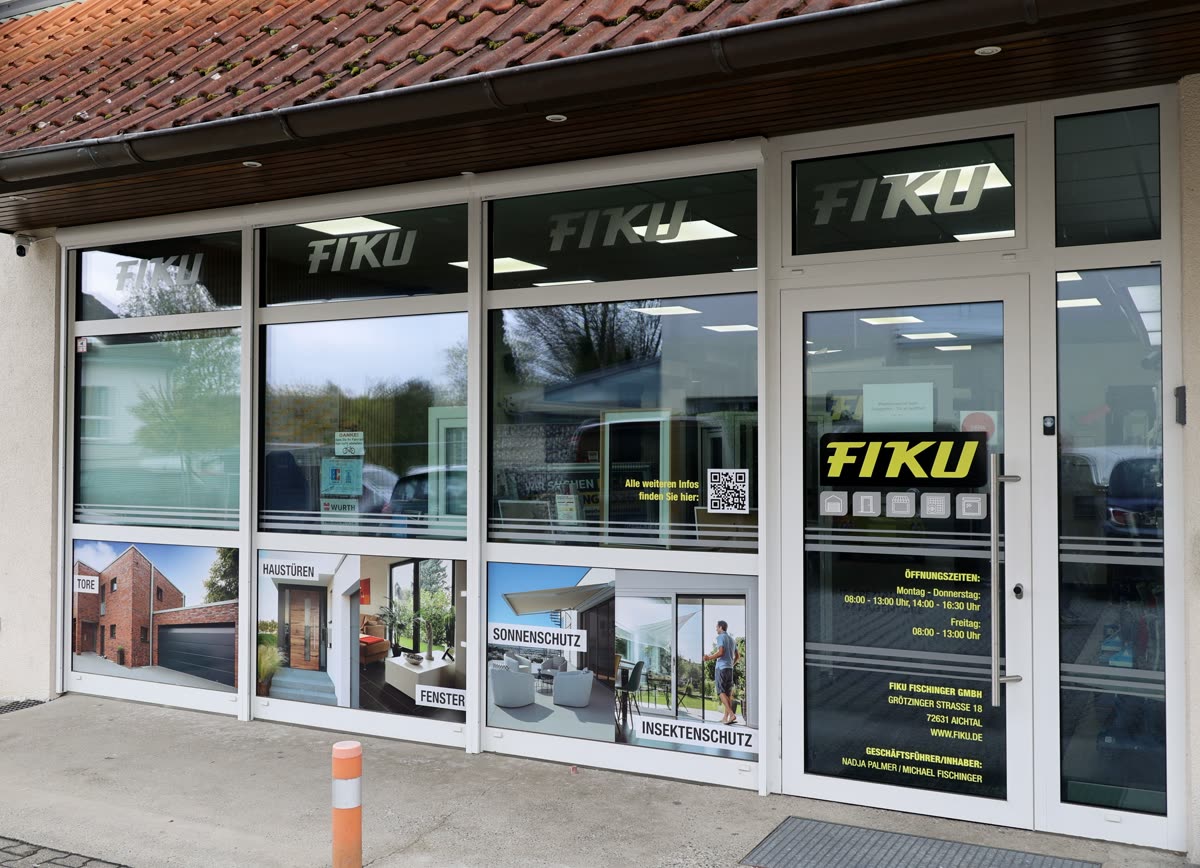 Schaufenster Aichtals - FIKU Fischinger GmbH