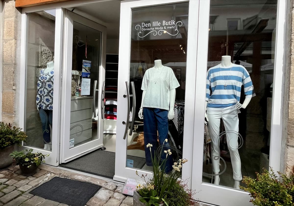 Schaufenster Aichtals - Den Lille Butik