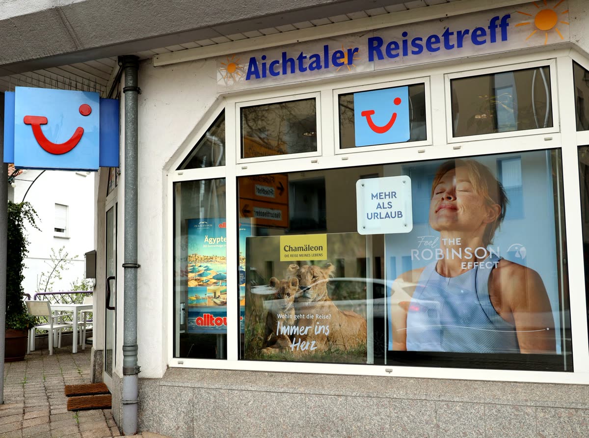 Schaufenster Aichtals - Reisebuero Aichtaler Reisetreff